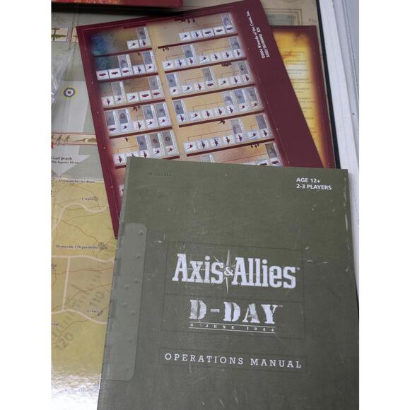 Axis & Allies D-Day 6 June 1944 | Avalon Hill Board Game | 100% Complete - Picture 3 of 6